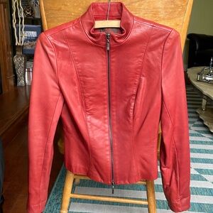 Danier Leather Jacket Size 4-6 Xs-Small